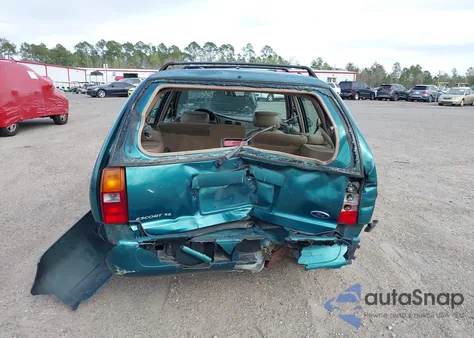 1998 Ford Escort Se из США, поврежденный, VIN 3FAFP15P5WR236448